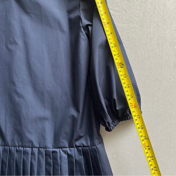 Y. A. S drop waist pleated collar shirt dress Sz XS - Picture 8 of 10